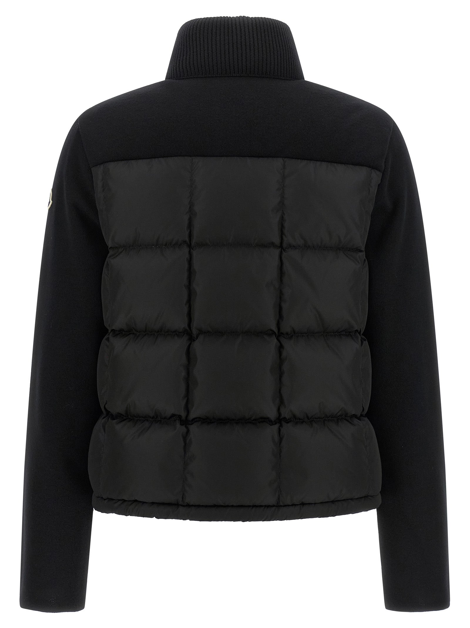 Black Virgin Wool Cardigan