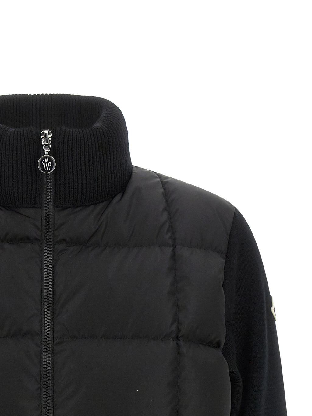 Black Virgin Wool Cardigan