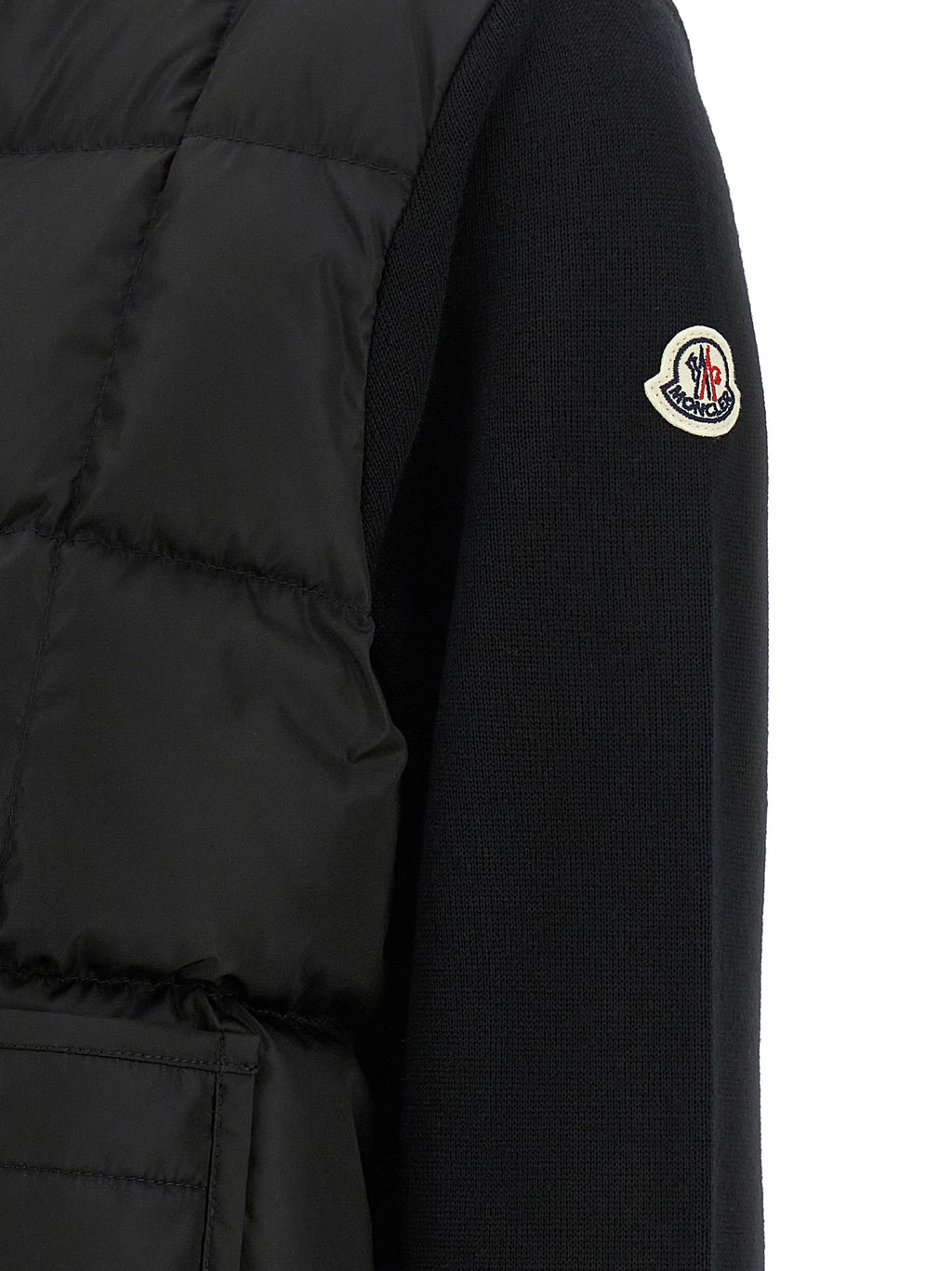 Black Virgin Wool Cardigan