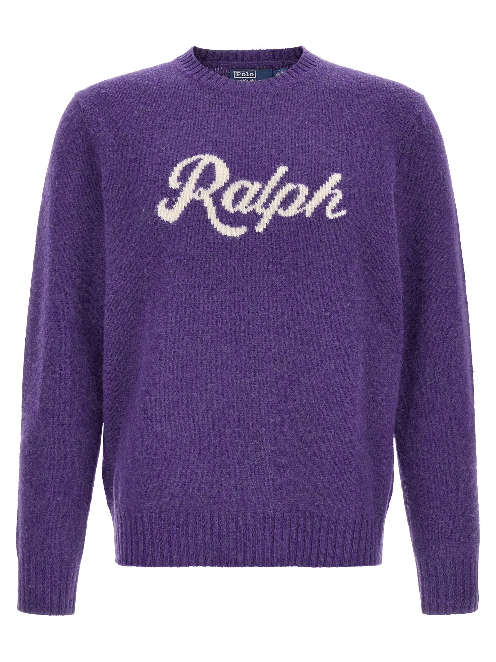 Purple Wool Cardigan