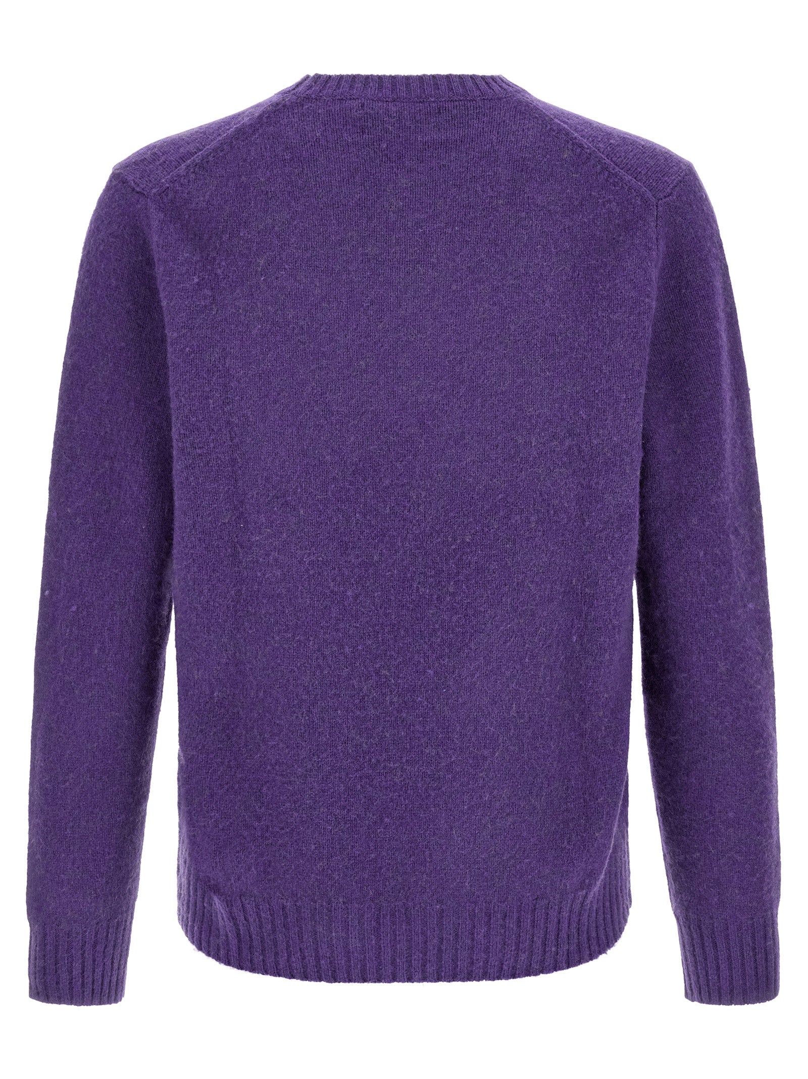 Purple Wool Cardigan