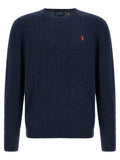 Blue Wool Cardigan