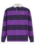 Purple Cotton Polo Shirt