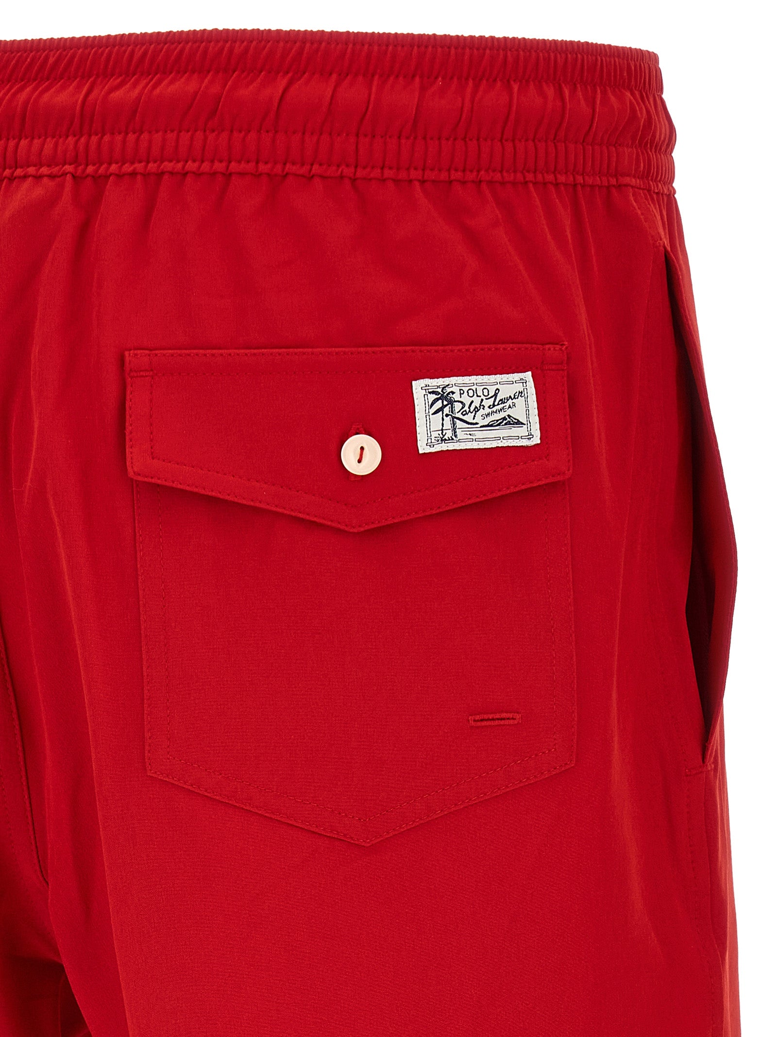 Multicolor Polyester Swim Shorts