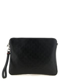 Black Calfskin Crossbody Bag