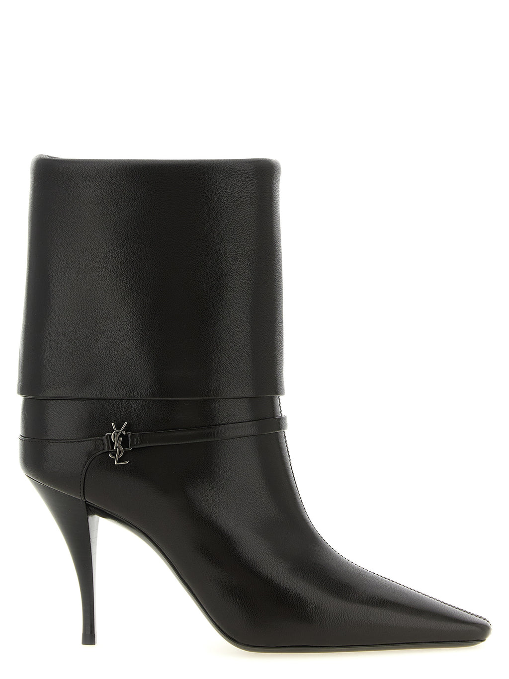Brown Lamb Leather Ankle Boots