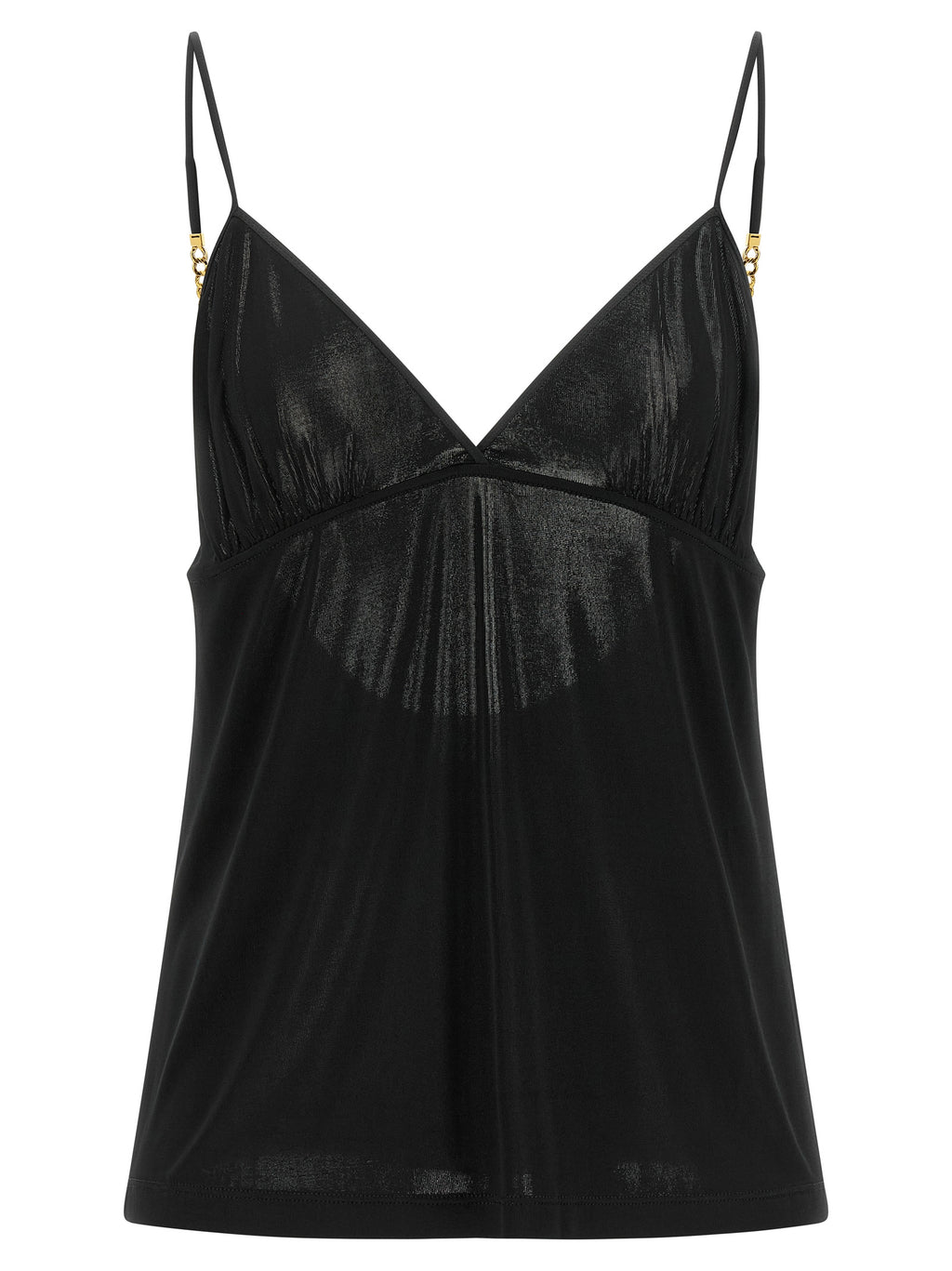 Black Viscose Tank Tops