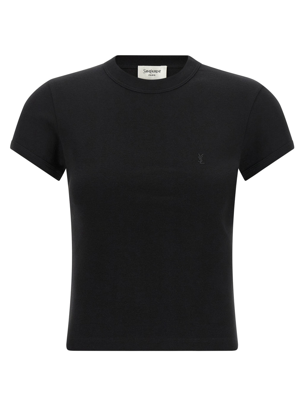 Black Cotton T-Shirt