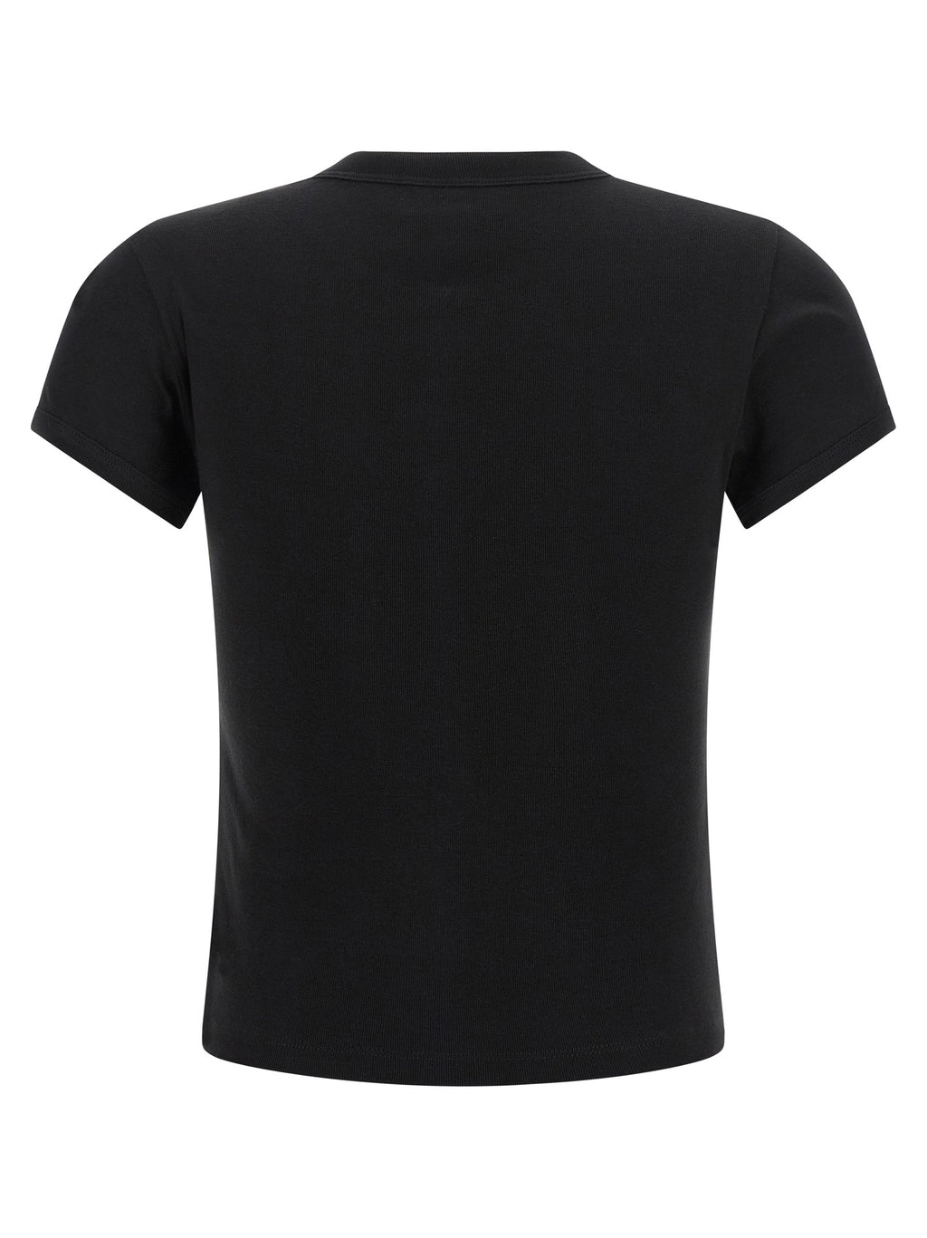 Black Cotton T-Shirt