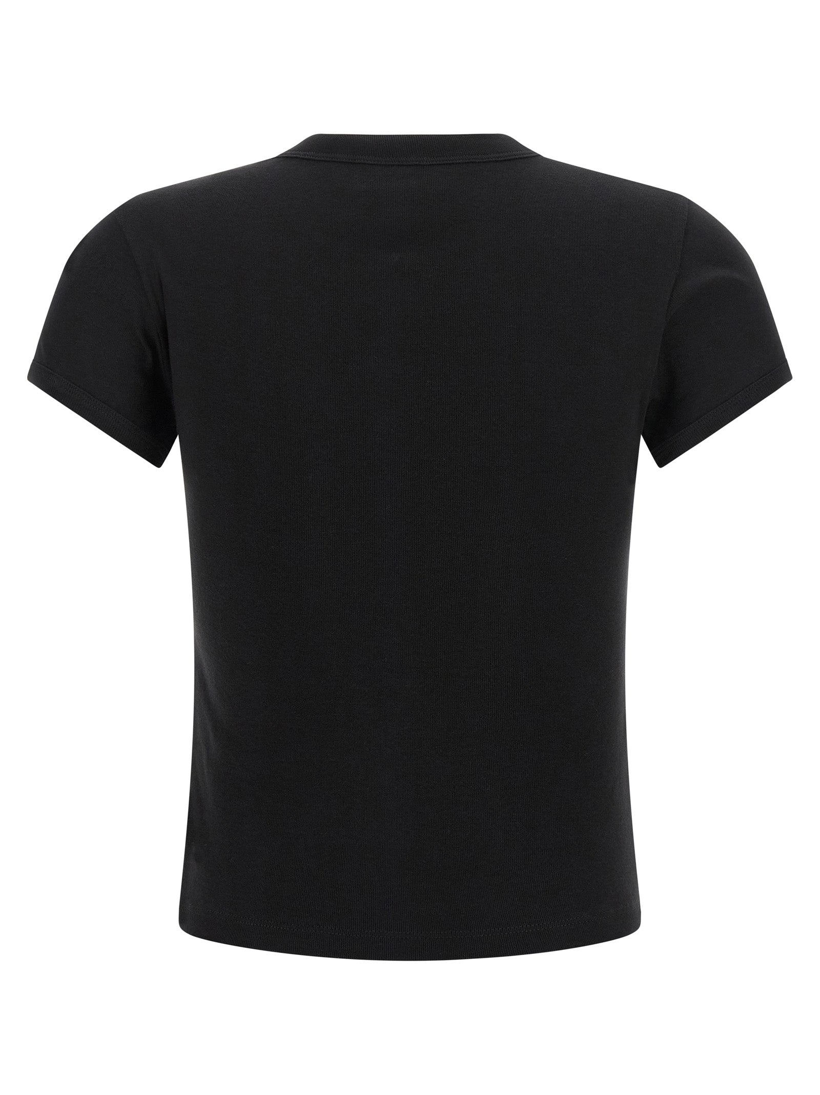 Black Cotton T-Shirt