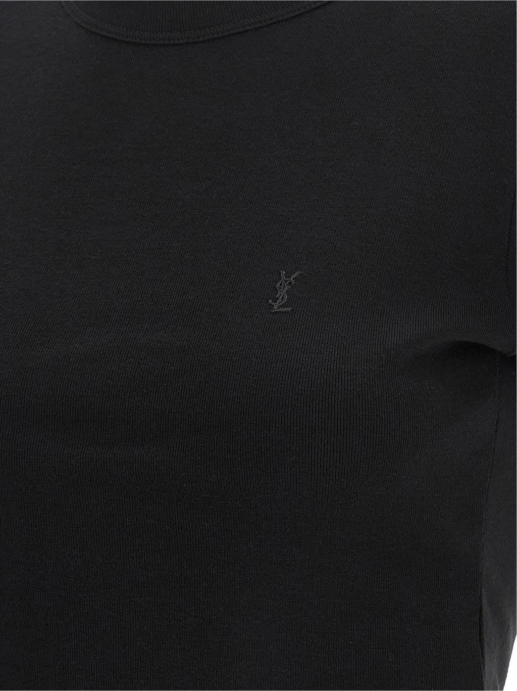 Black Cotton T-Shirt