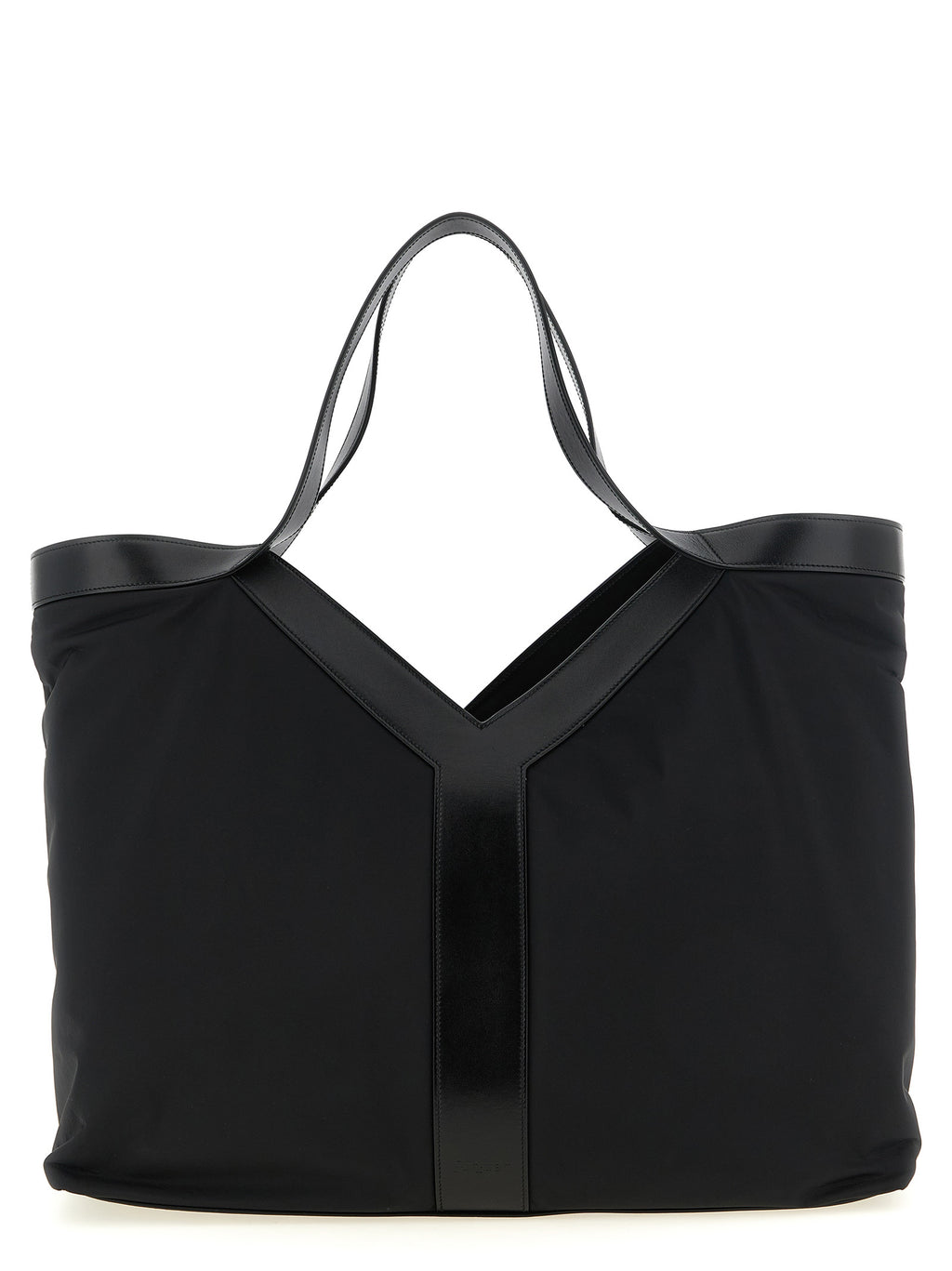 Black Calfskin Tote Bag