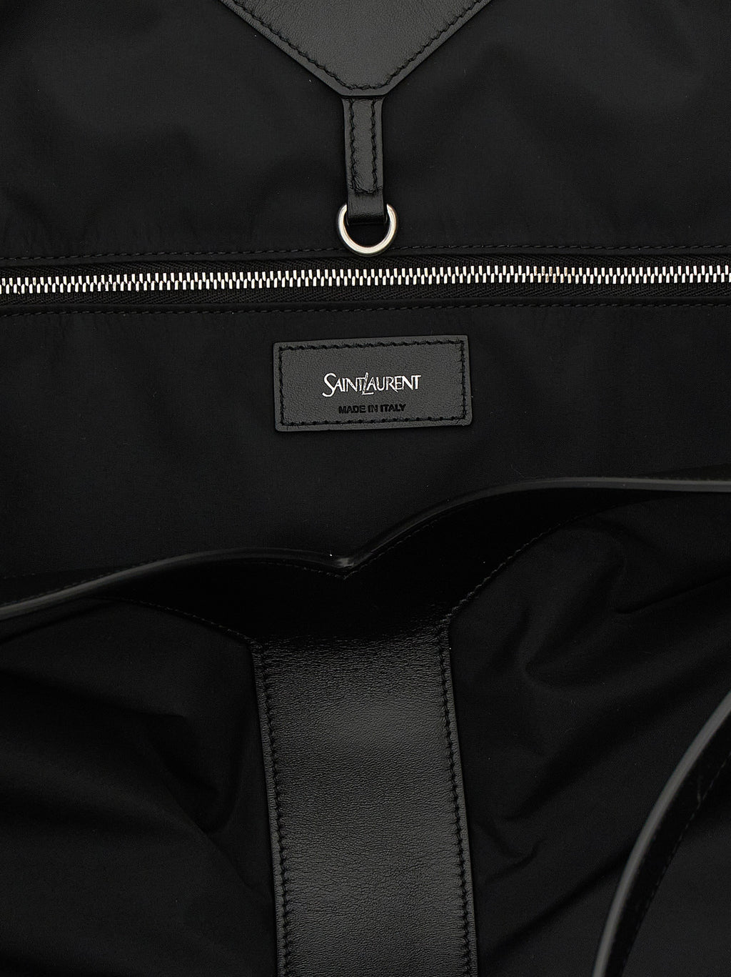 Black Calfskin Tote Bag