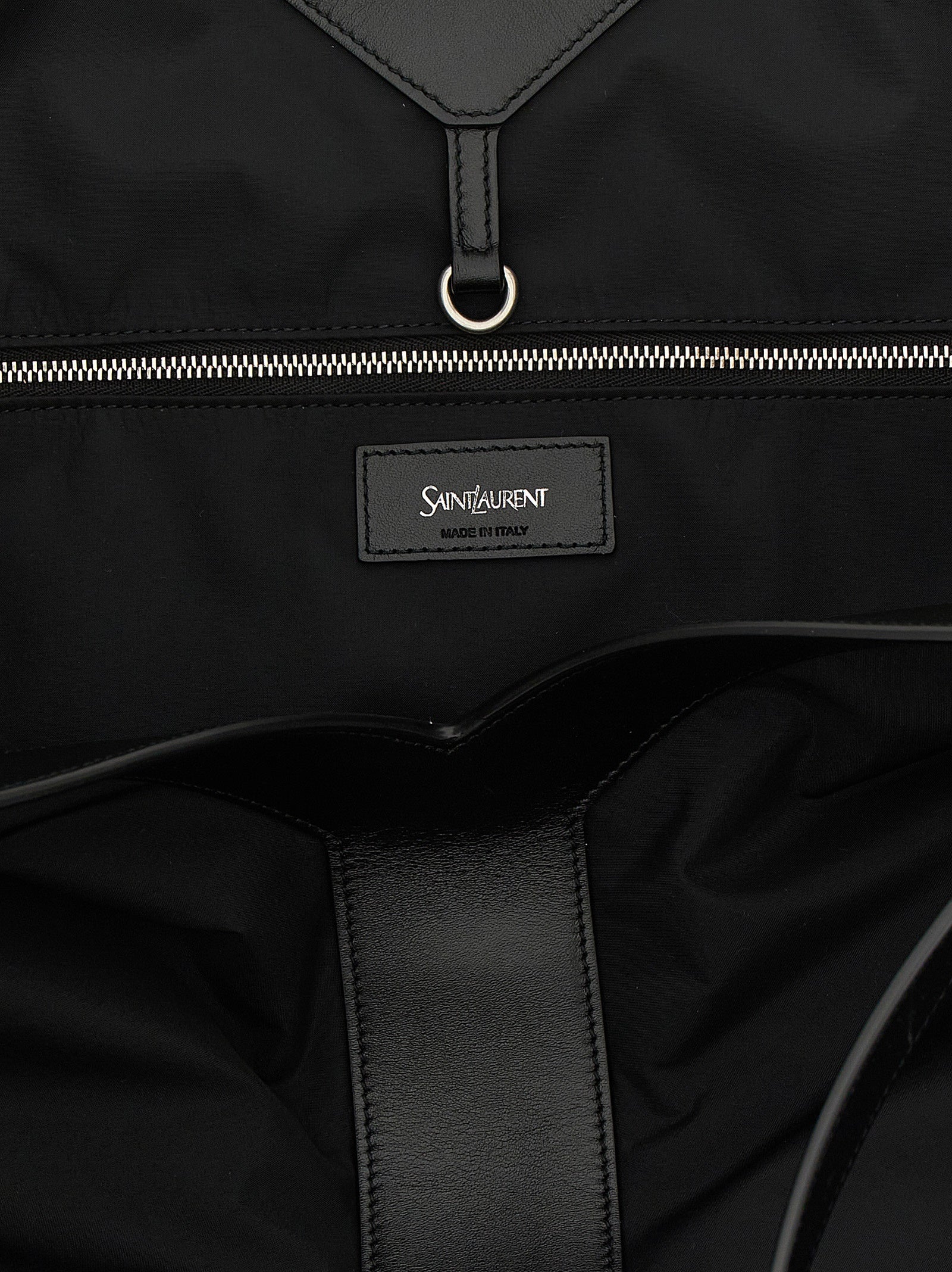 Black Calfskin Tote Bag