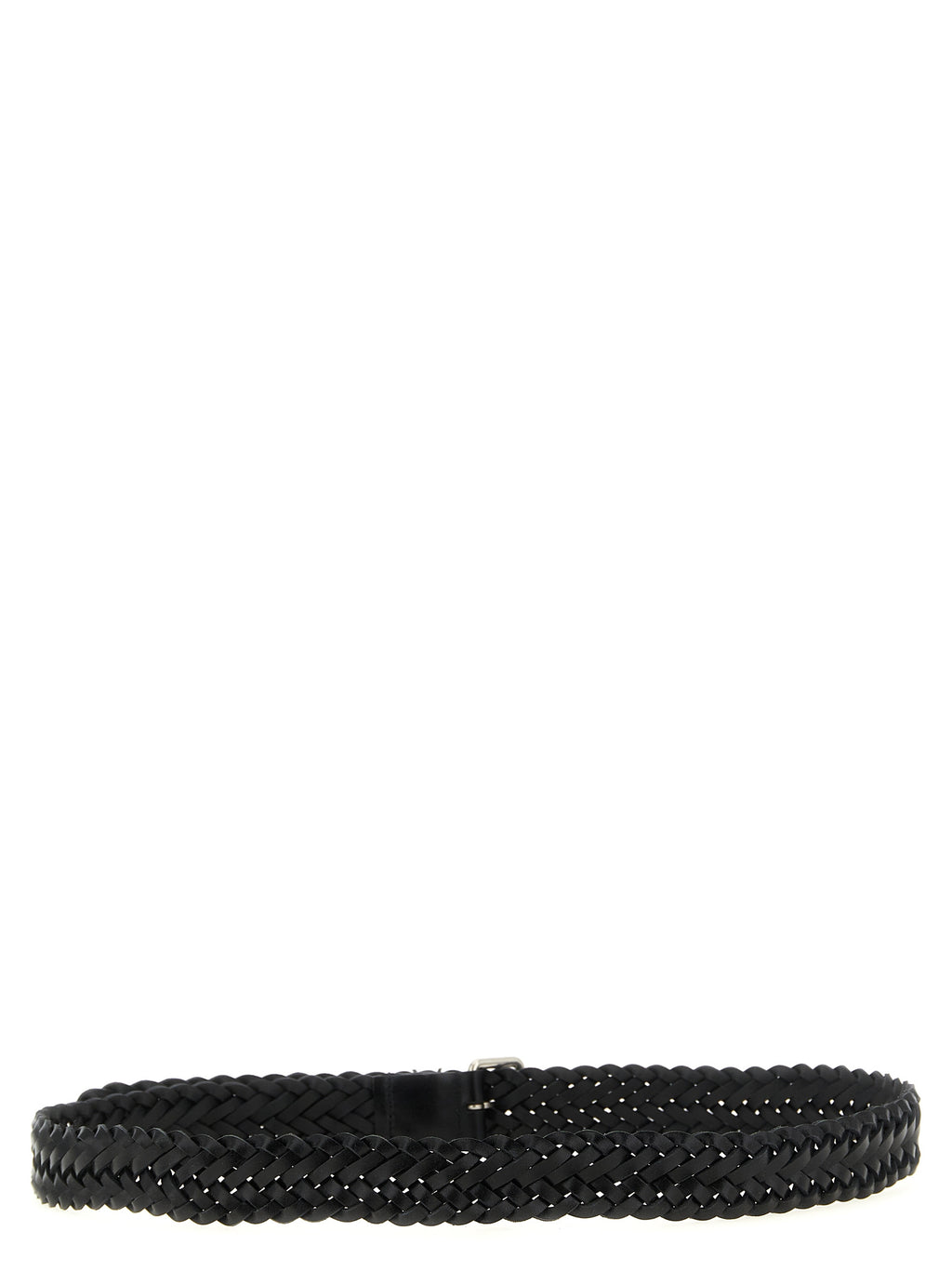 Black Calfskin Regular Belt