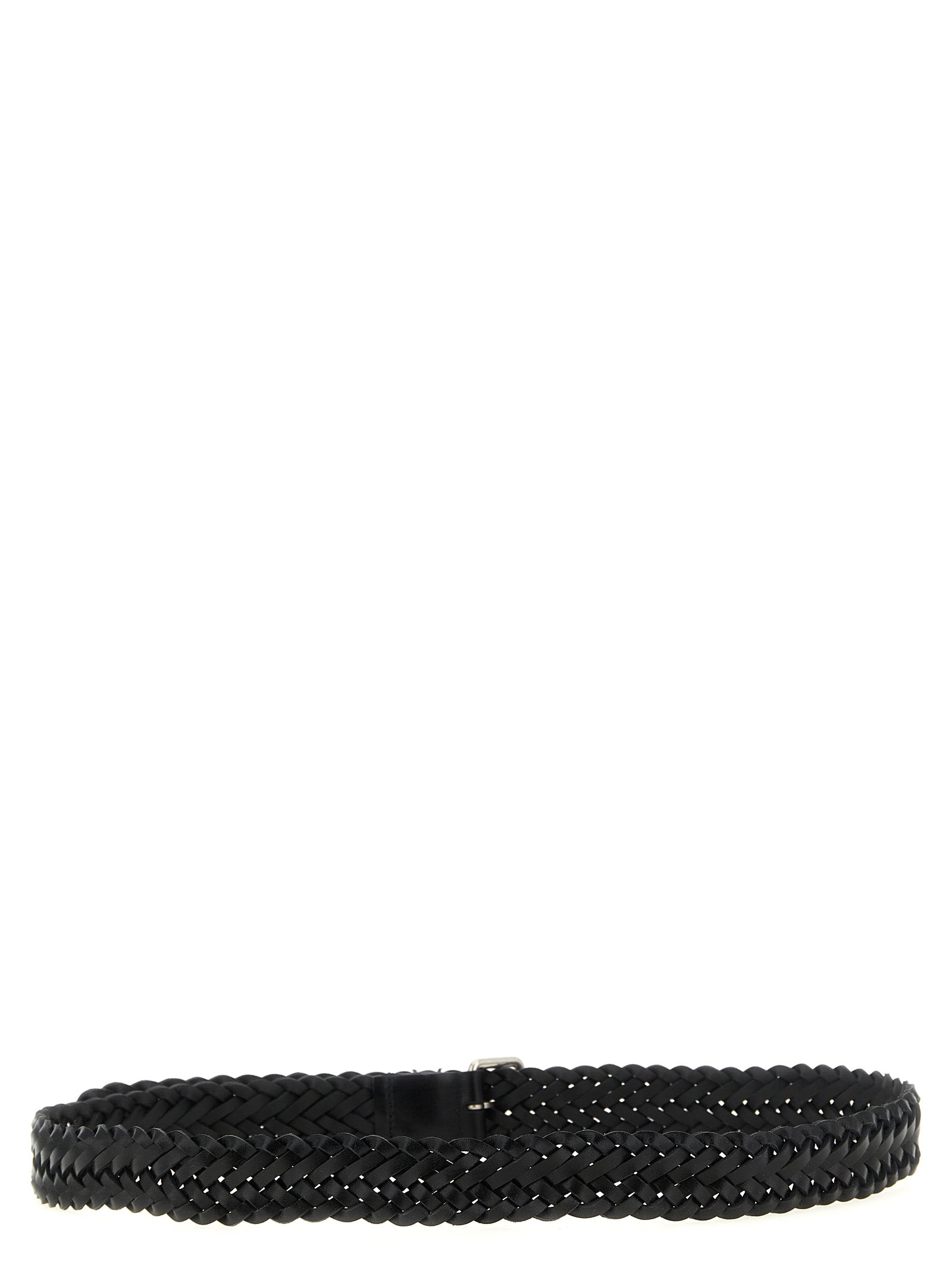 Black Calfskin Regular Belt