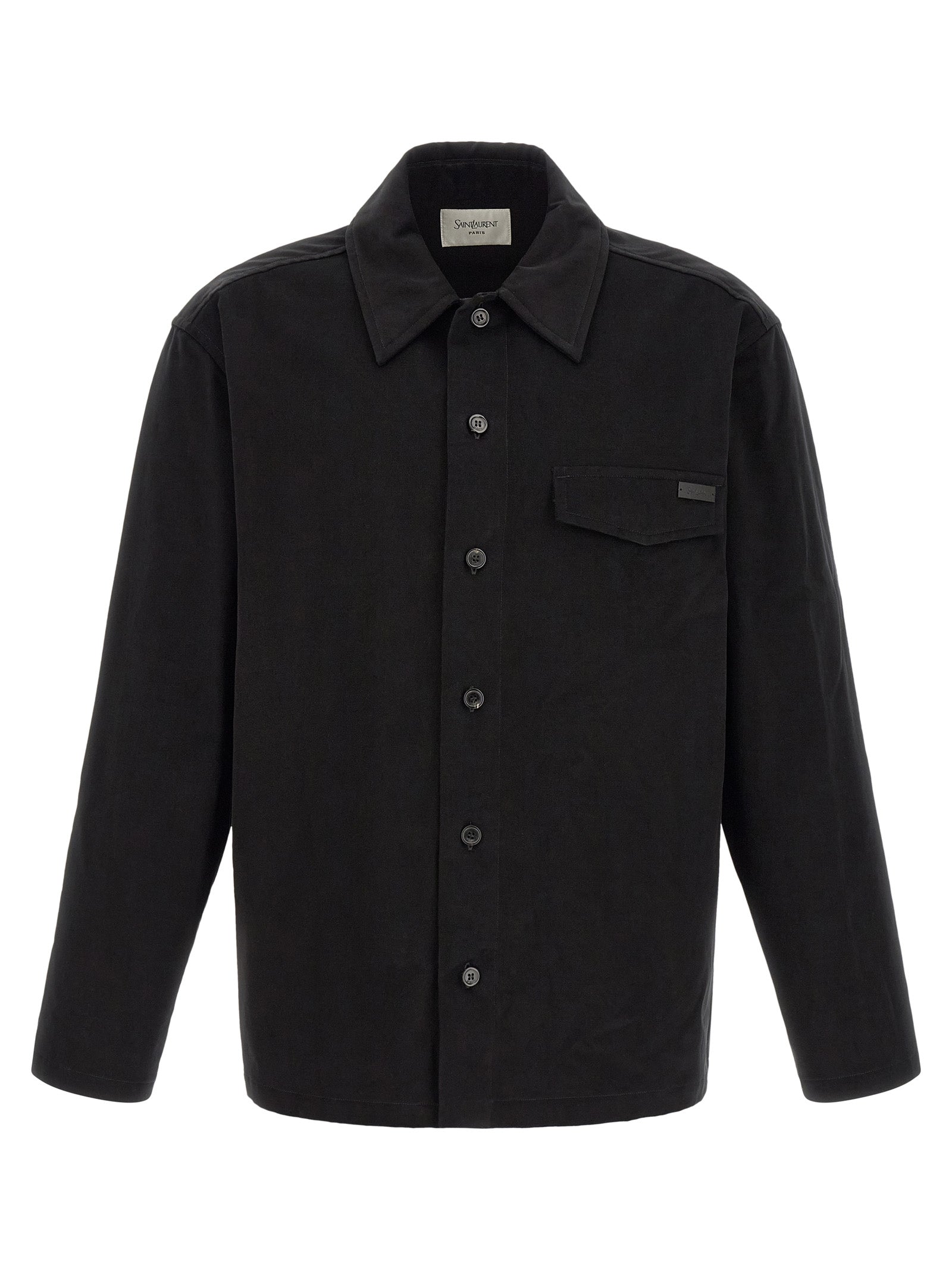 Black Cotton Blouse