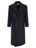 Blue Wool Coat