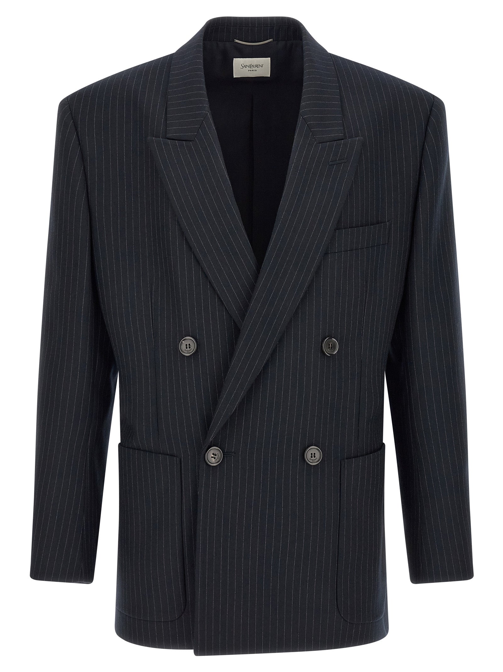 Blue Wool Blazer