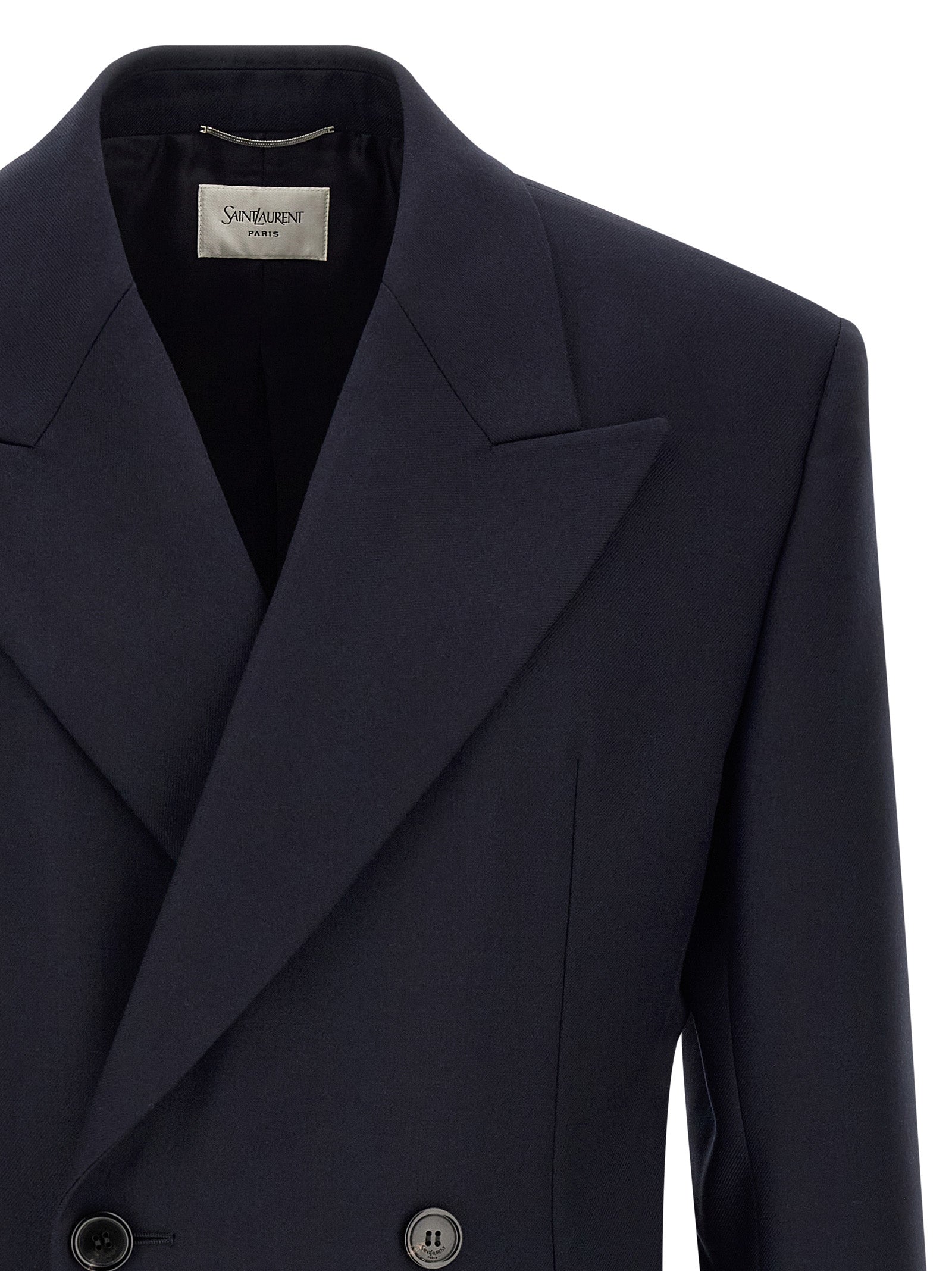 Blue Wool Blazer