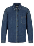 Blue Cotton Blouse