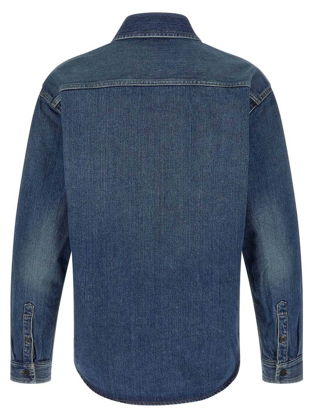 Blue Cotton Blouse