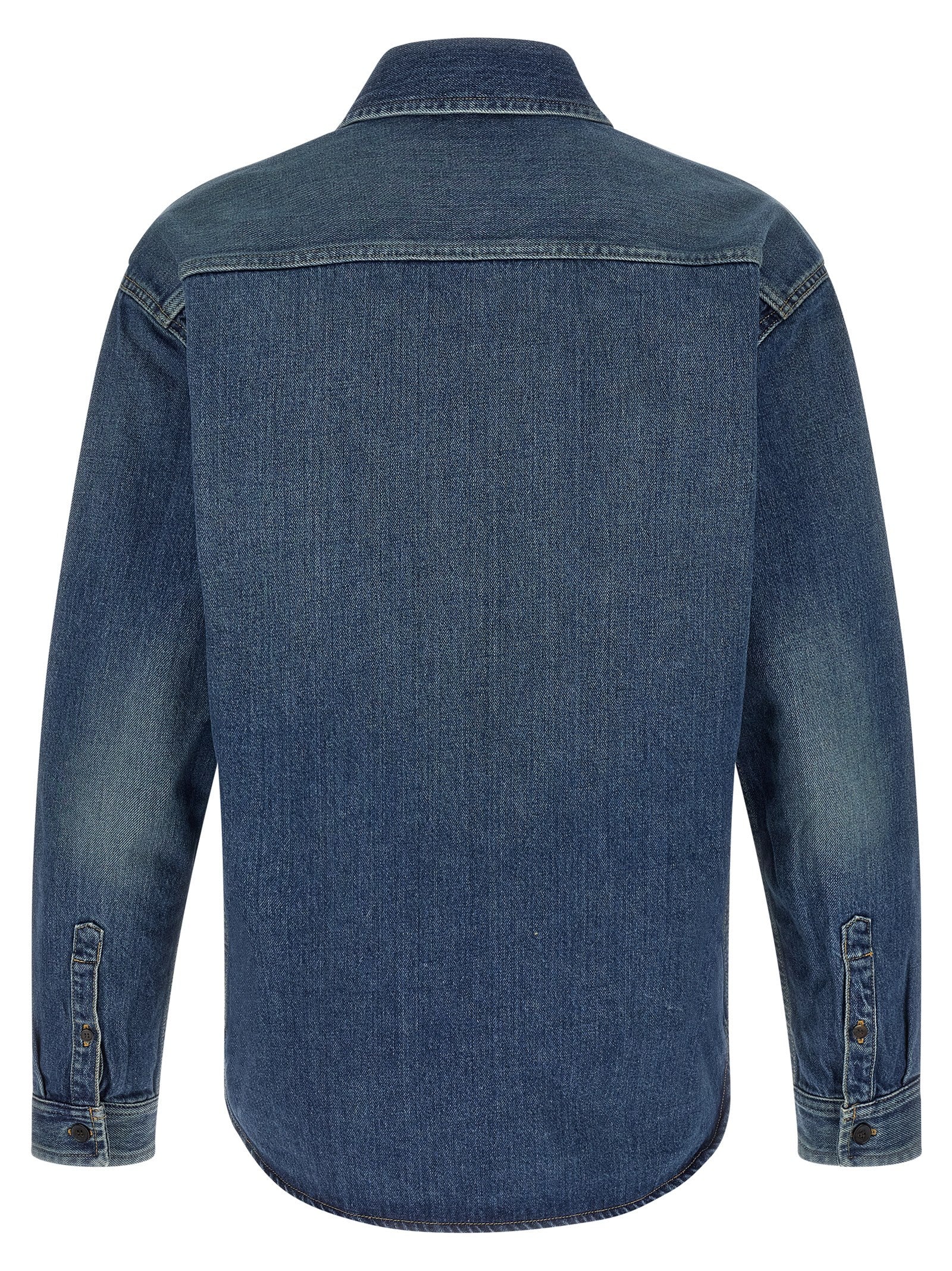Blue Cotton Blouse