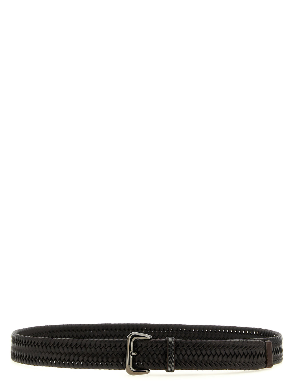 Brown Leather Regular Belt