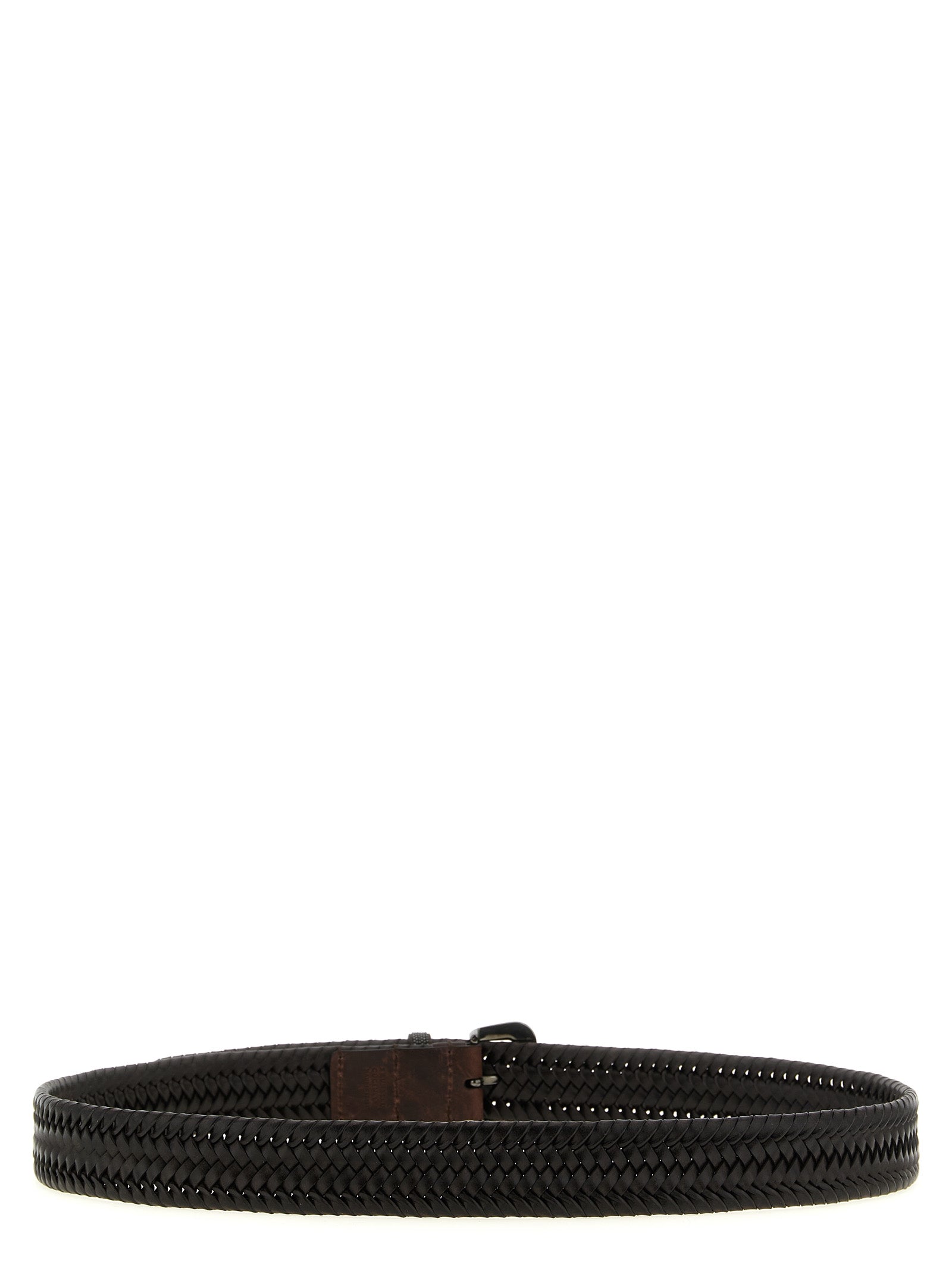 Brown Leather Regular Belt