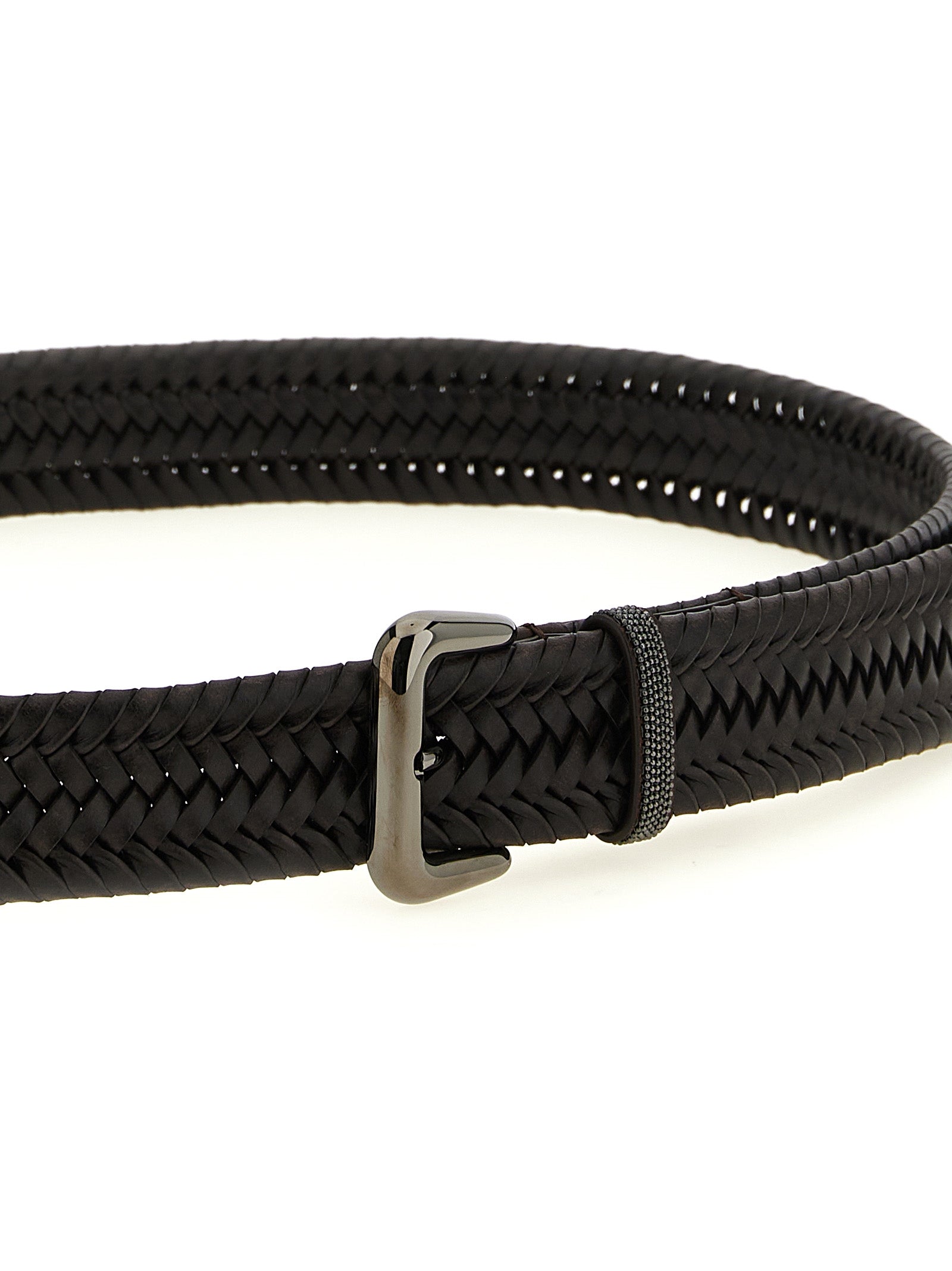 Brown Leather Regular Belt