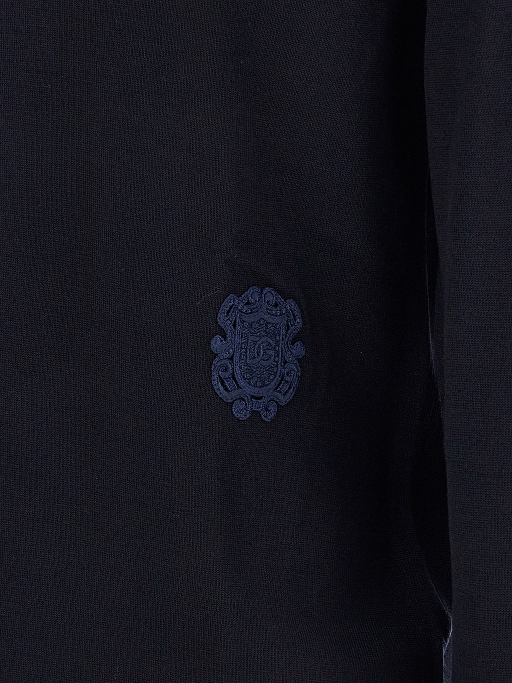 Blue Virgin Wool Cardigan