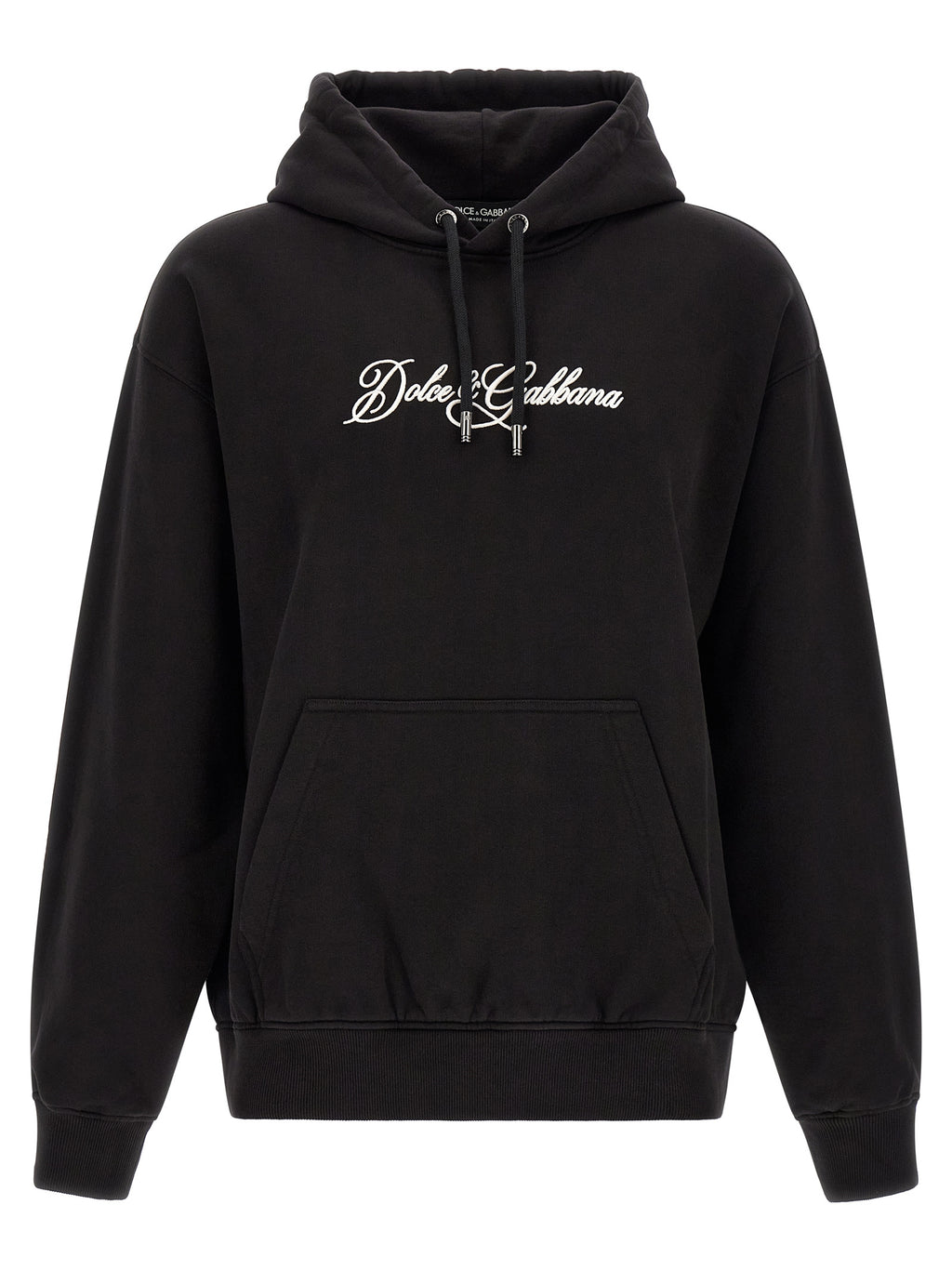 Black Cotton Sweatshirt