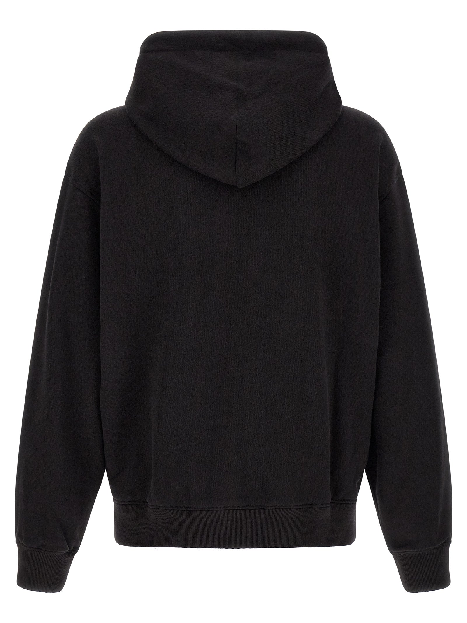Black Cotton Sweatshirt