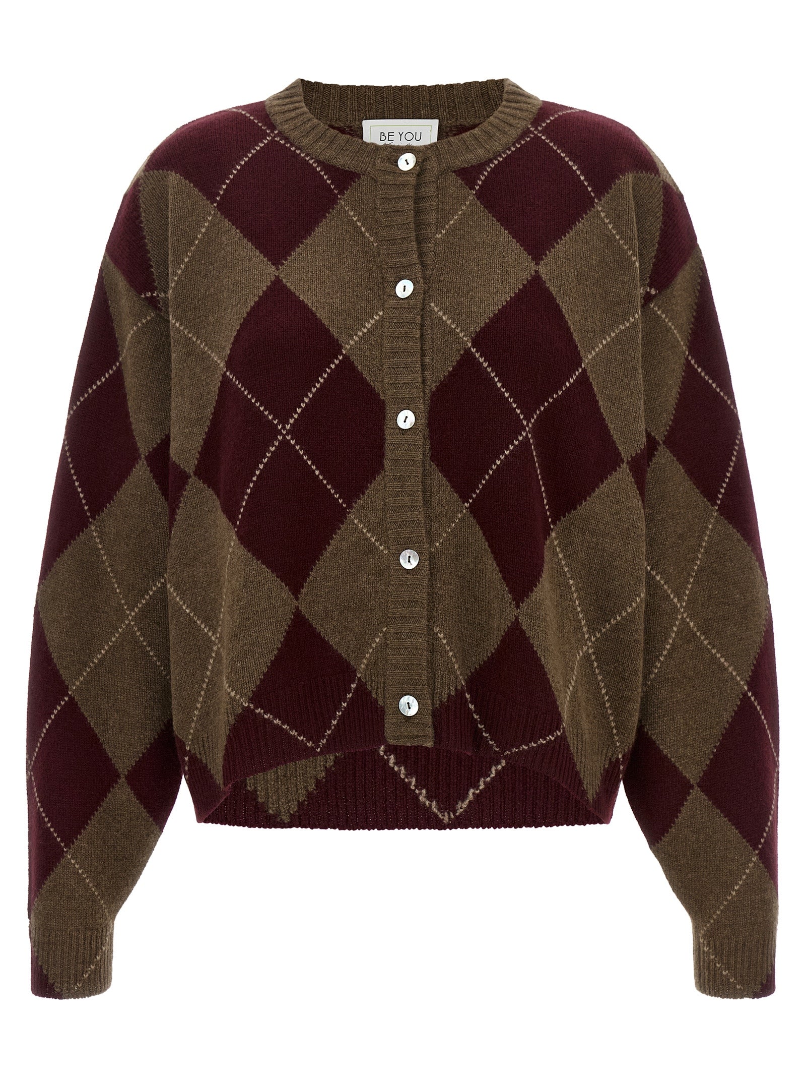 Multicolor Cashmere Cardigan