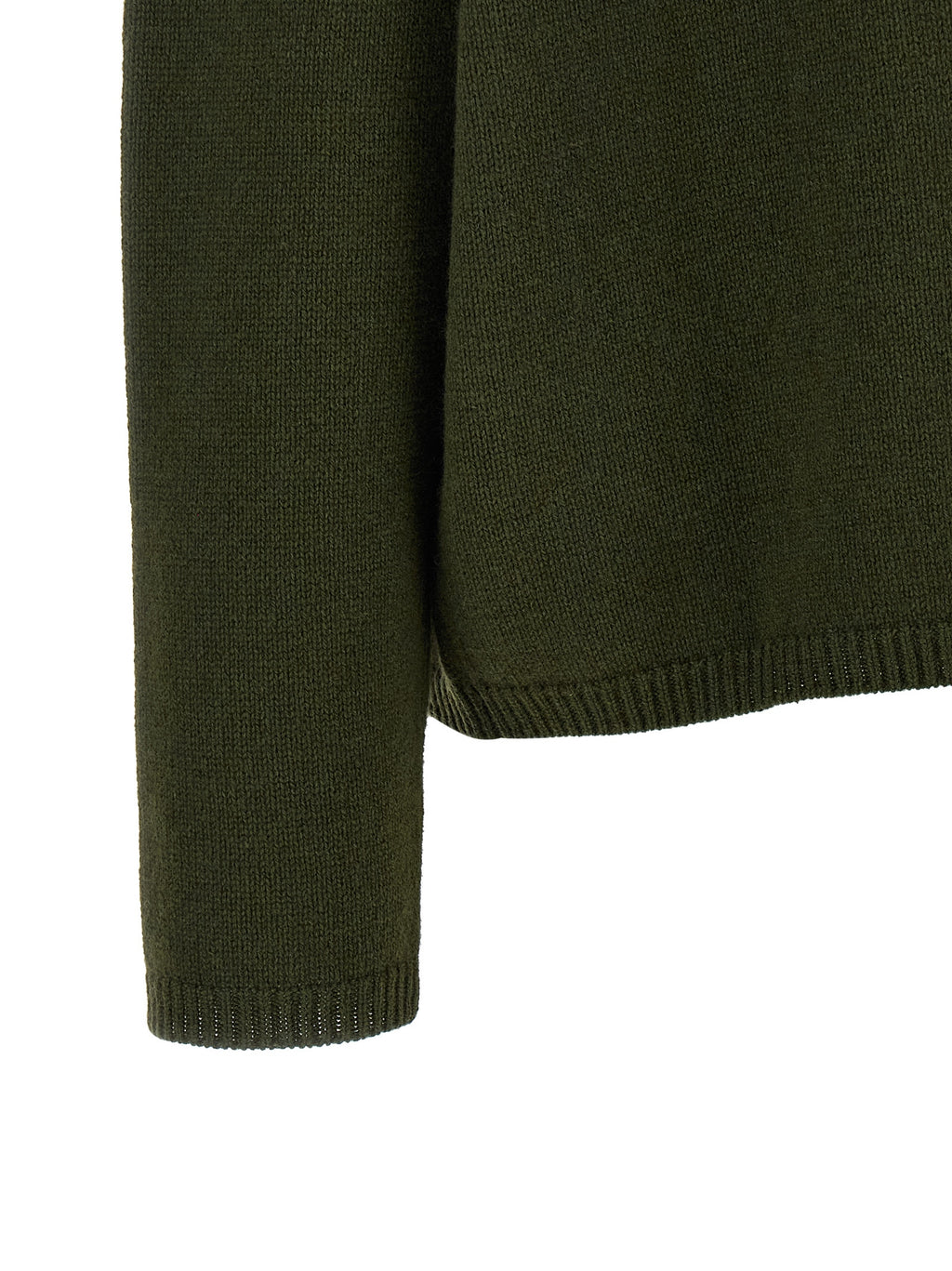 Bicolor Cashmere Cardigan