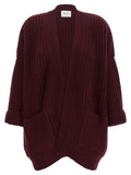 Bordeaux Cashmere Cardigan