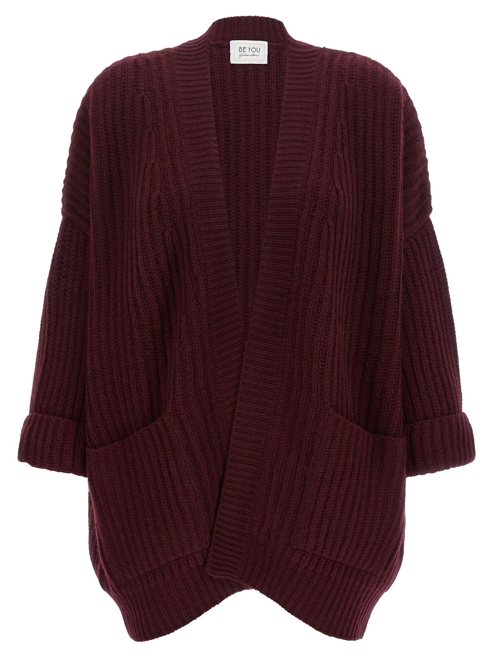 Bordeaux Cashmere Cardigan