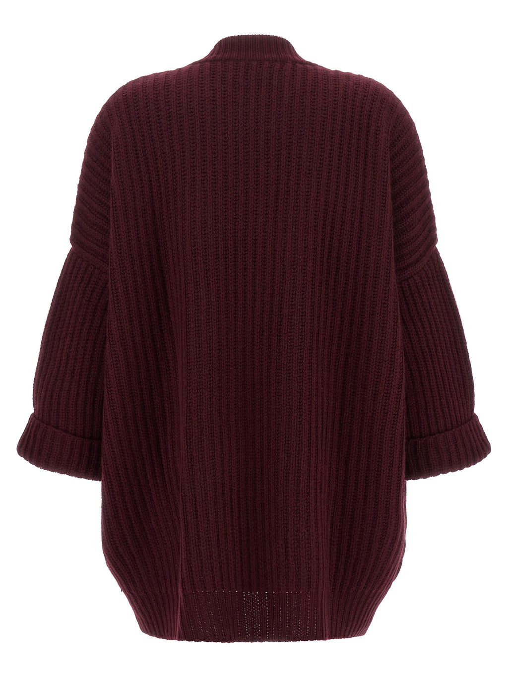 Bordeaux Cashmere Cardigan