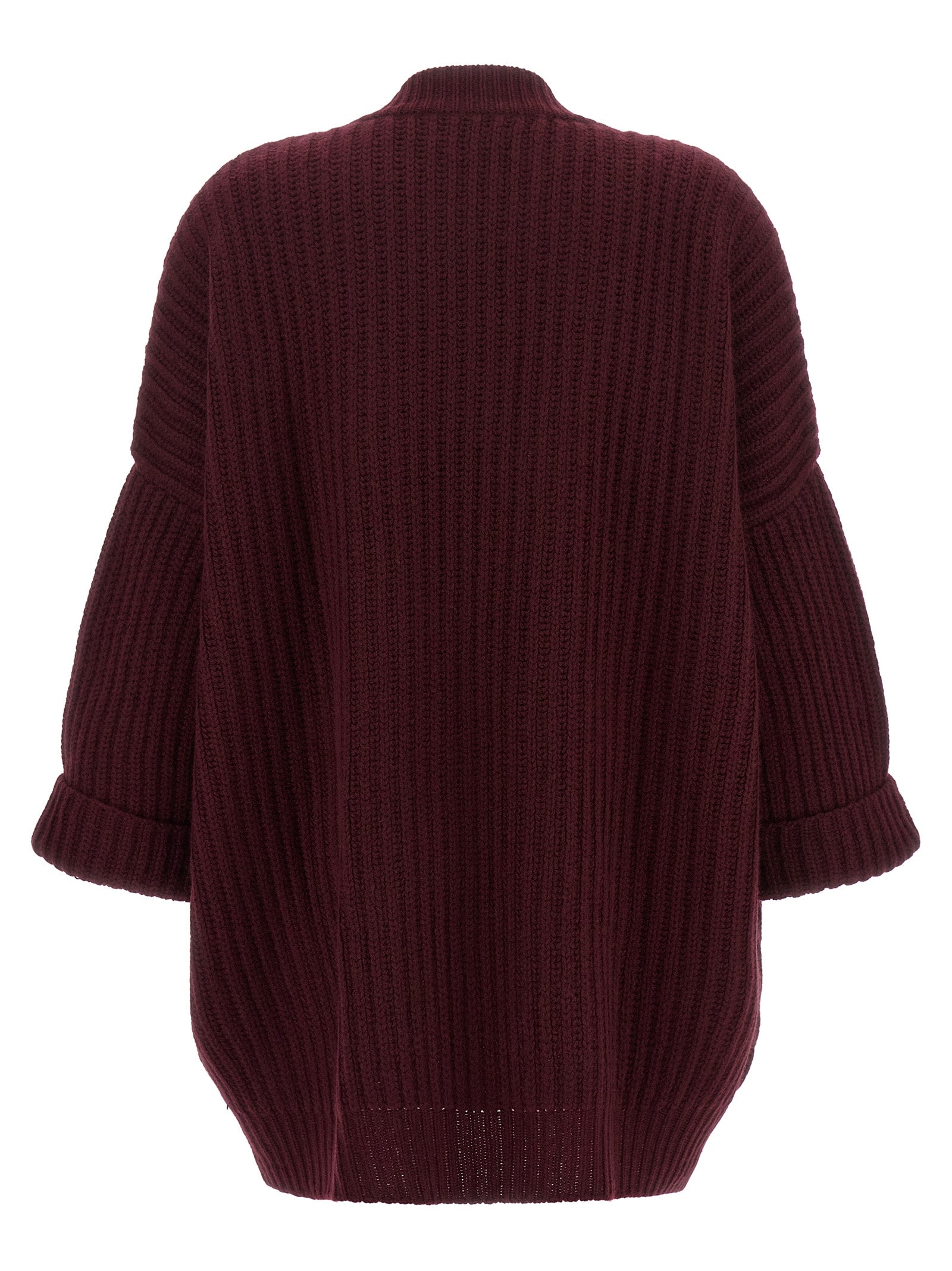 Bordeaux Cashmere Cardigan