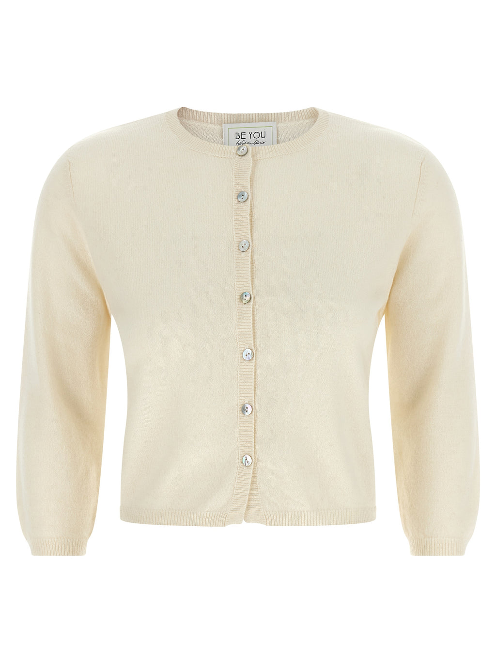 White Cashmere Cardigan