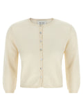 White Cashmere Cardigan