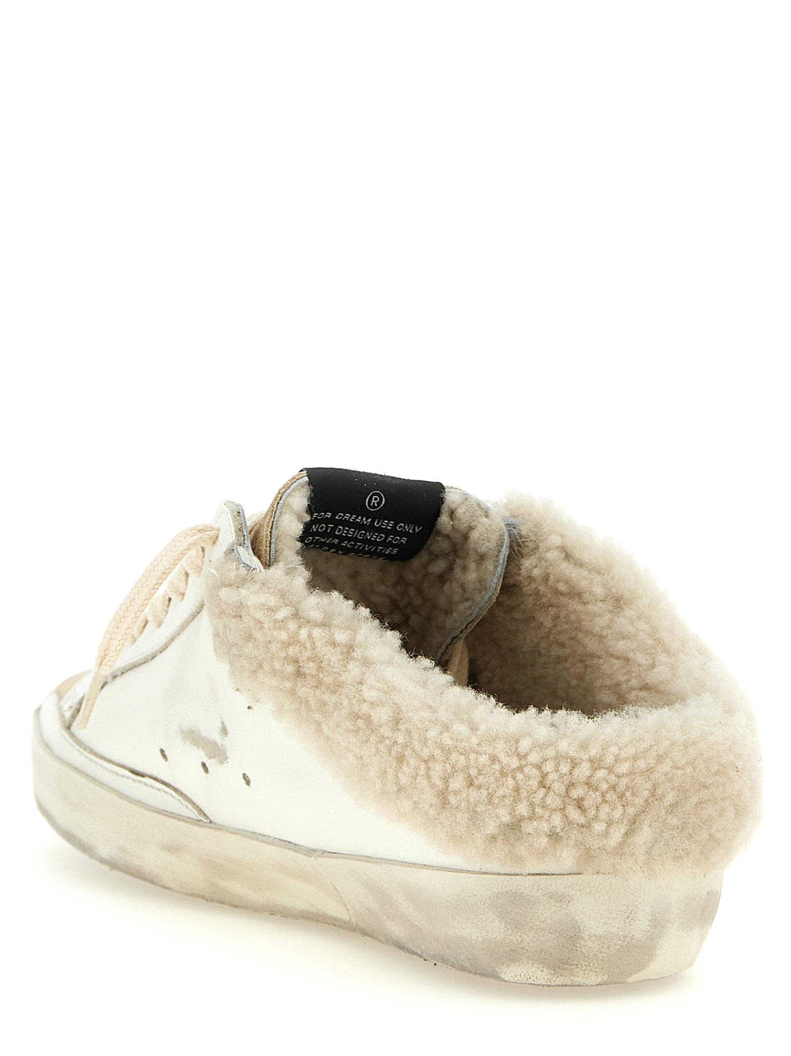 White Leather Chunky Sneakers