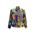 Multicolor Silk Pattern Shirt