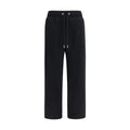 Black Cotton Joggers (Workout Pants)