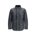 Blue Cotton Shell Jacket