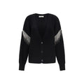 Black Wool Oves Aries Cardigan