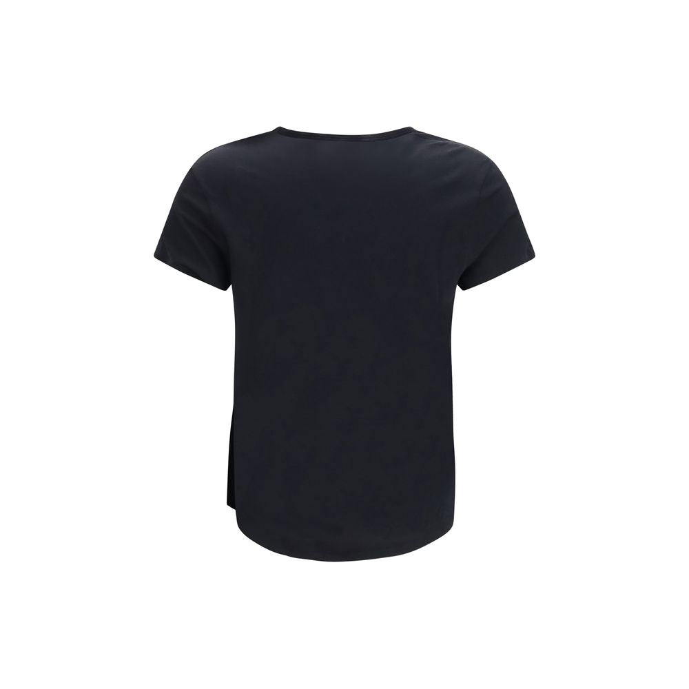 Black Cotton T-Shirt