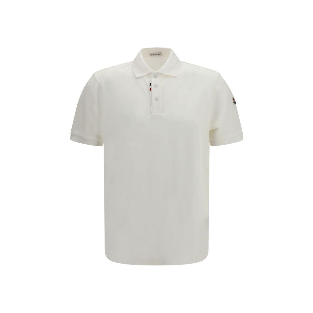 White Cotton Polo Shirt