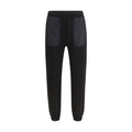 Black Cotton Athletic Pants