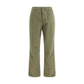 Bicolor Cotton Casual Pants